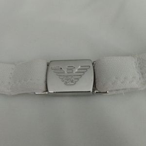 #3 ARMANI Logo Embossed White NWT Monokini HOSTPICK COPY